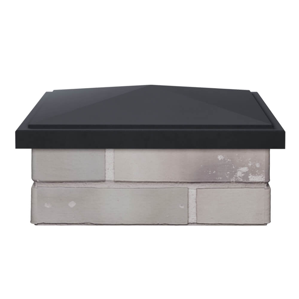 Колпак Zking БонаМоно Серый на столб 1.5х1.5 кирпича (385х385, 400х400мм) Пермь фото