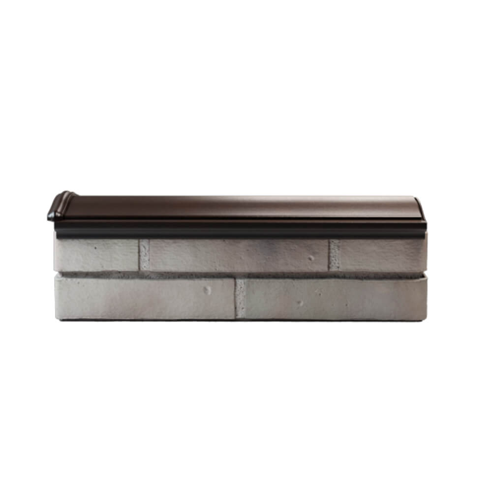 Парапет Zking Монблан Коричневый посадка на 0.5 кирпича (130мм) в Перми фото