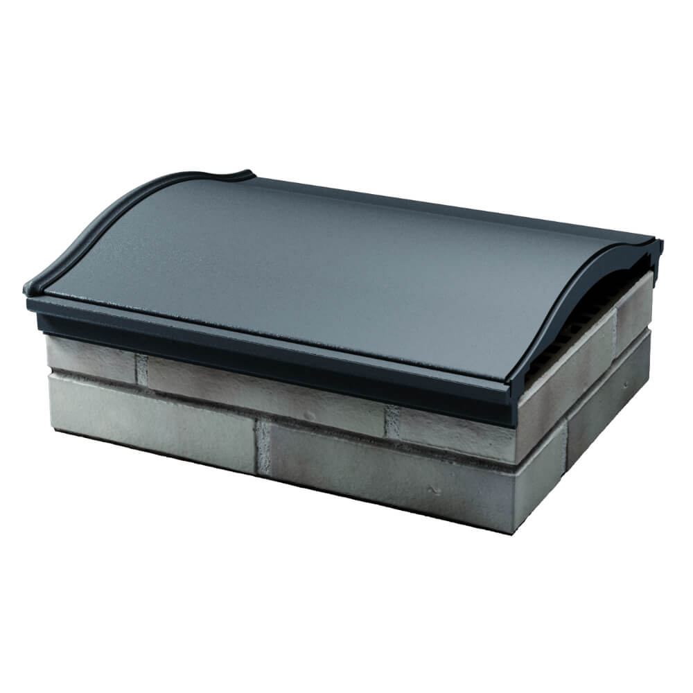 Парапет Zking Монблан Серый посадка на 1.5 кирпича (355/385мм) в Перми фото