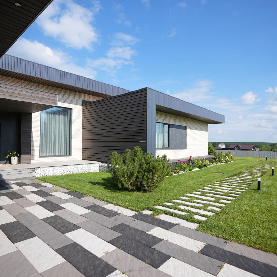 Шаговая плита STONE Графитовый Серый 990х330х55мм в Перми фото