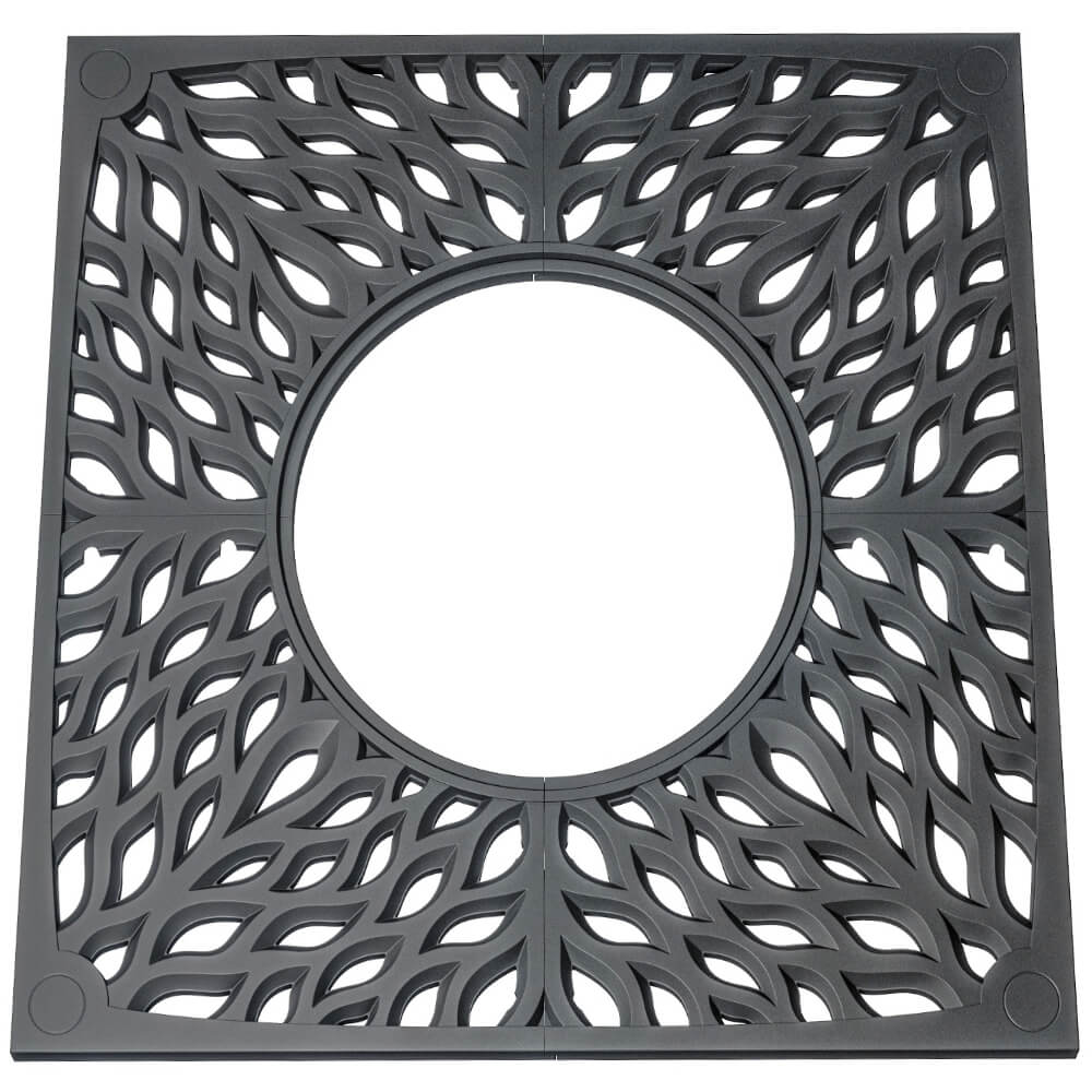 Приствольная решетка для дерева ZKING CRUST 2х2м Черная Пермь фото