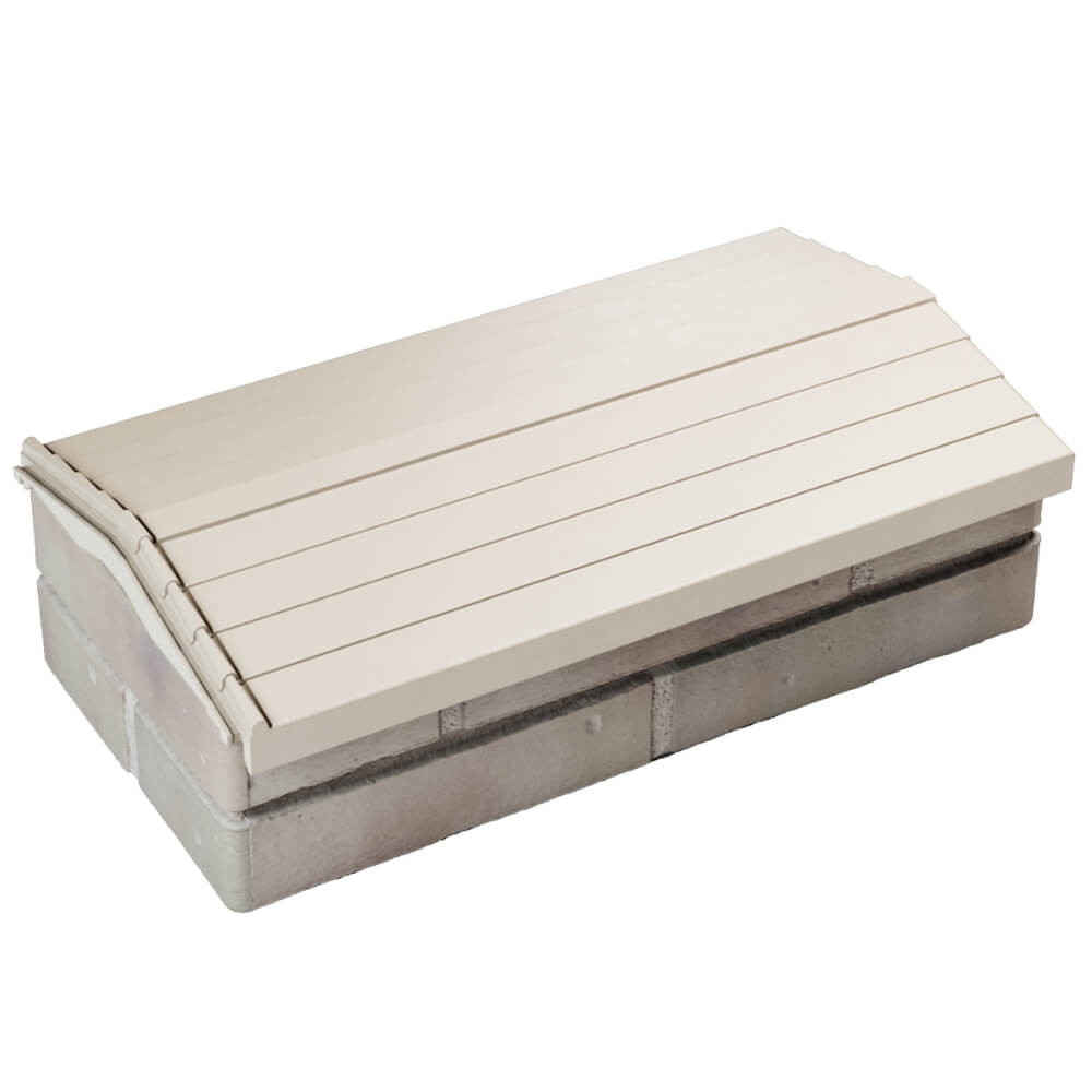 Парапет Zking Бона ХайТек Бежевый с посадкой на 1 кирпич (200/225/255мм) в Перми фото