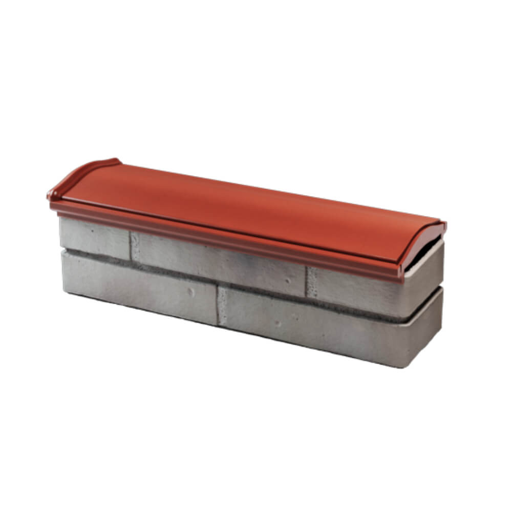 Парапет Zking Монблан Красный посадка на 0.5 кирпича (130мм) в Перми фото