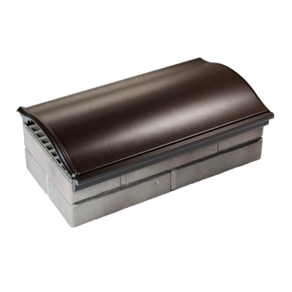 Парапет Zking Монблан Коричневый посадка на 1 кирпич (200/225/255мм) в Перми фото