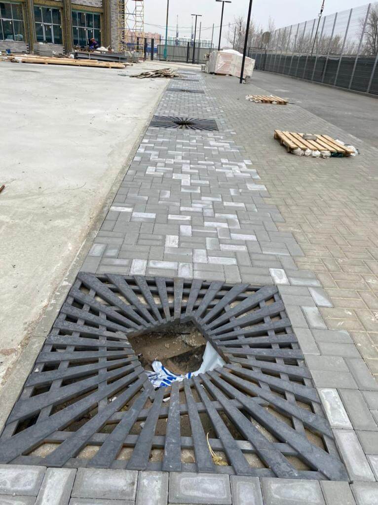 Приствольная решетка для дерева ZKING ATMOSPHERE 1.2х1.2м Черная в Перми фото