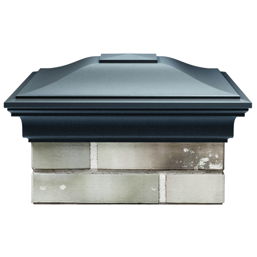 Колпак Zking Монблан Серый на столб 1.5х1.5 кирпича (385х385мм) Пермь фото