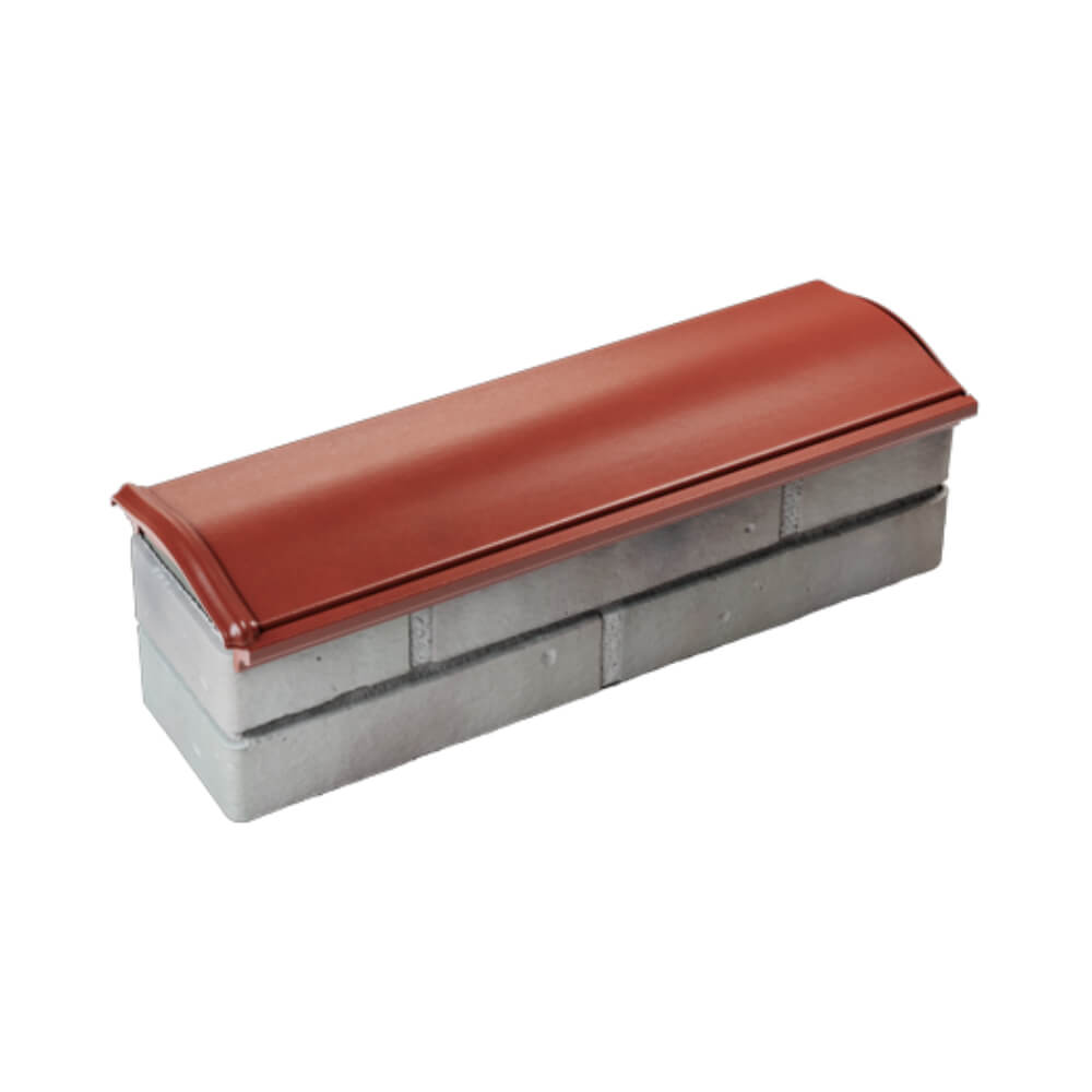 Парапет Zking Монблан Красный посадка на 0.5 кирпича (130мм) в Перми фото