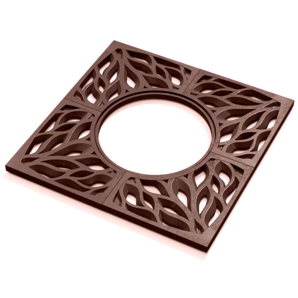 Приствольная решетка для дерева ZKING CRUST 1.2х1.2м Коричневая в Перми фото