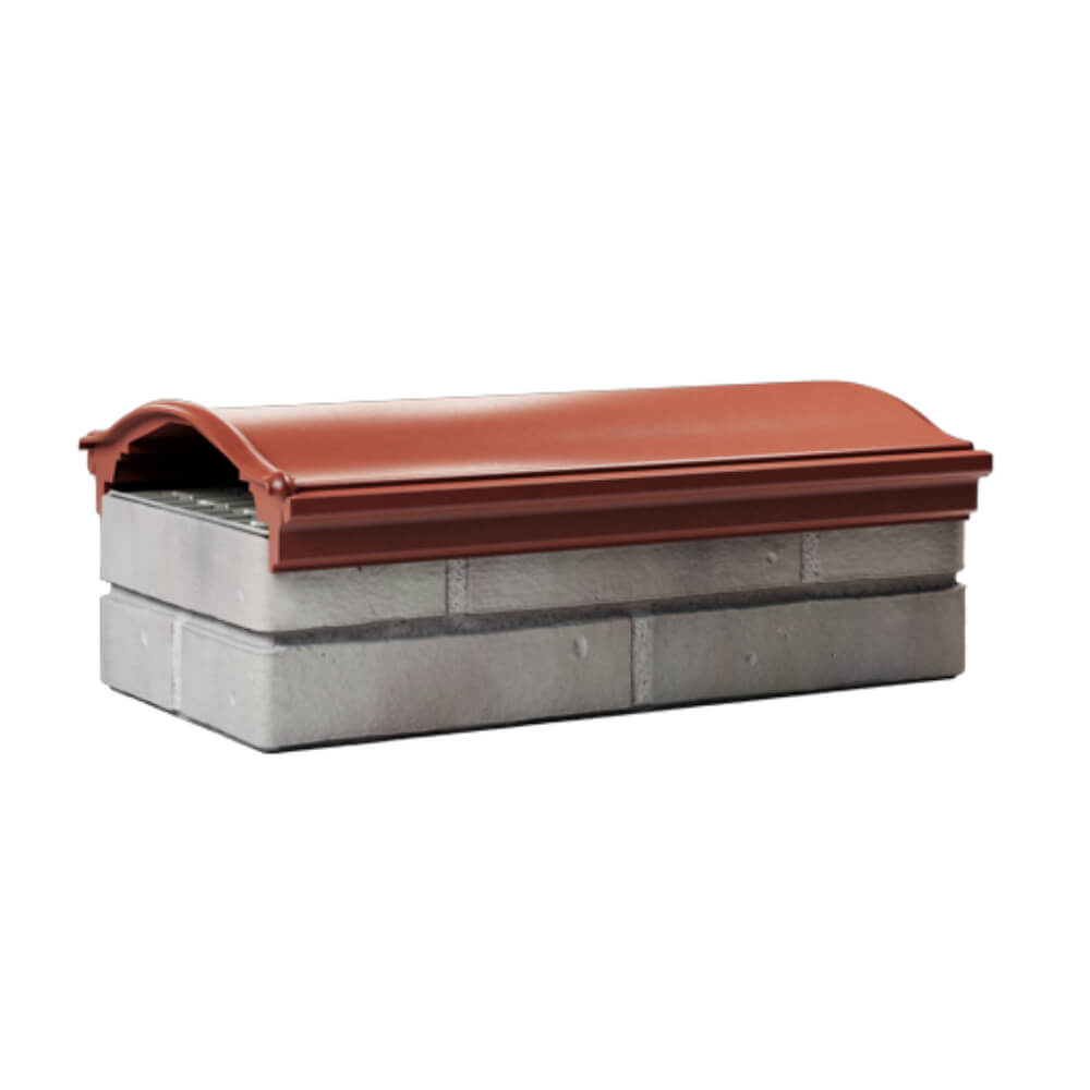 Парапет Zking Монблан Красный посадка на 1 кирпич (200/225/255мм) Пермь фото