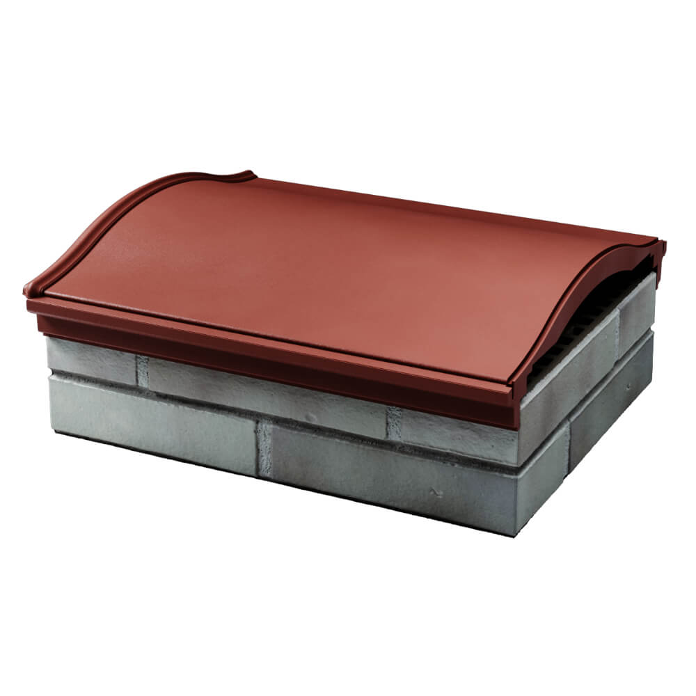 Парапет Zking Монблан Красный посадка на 1.5 кирпича (355/385мм) в Перми фото