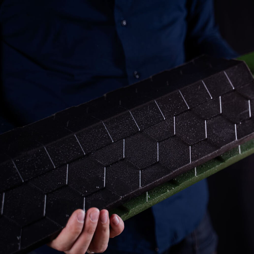 Парапет Zking Эверест Черный с посадкой на 1 кирпич (200/225/255мм) в Перми фото