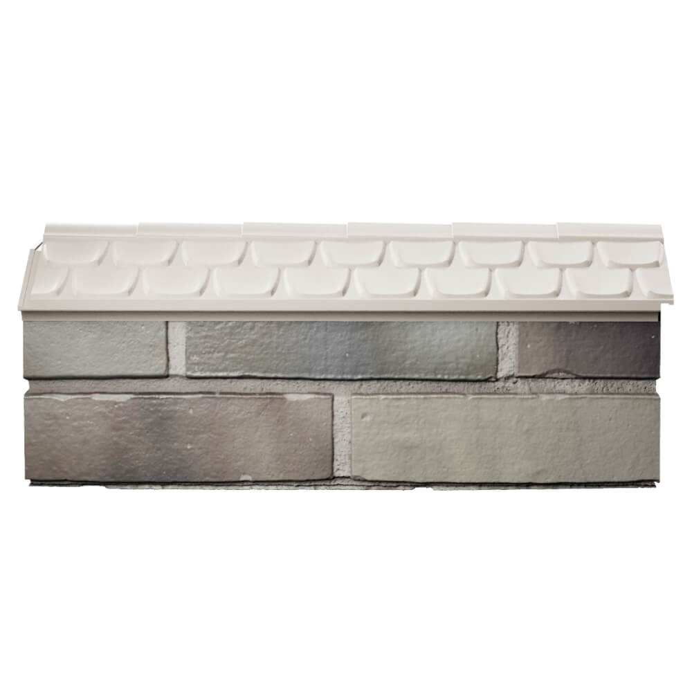 Парапет Zking Эльбрус Бежевый с посадкой на 0.5 кирпича (130мм) в Перми фото