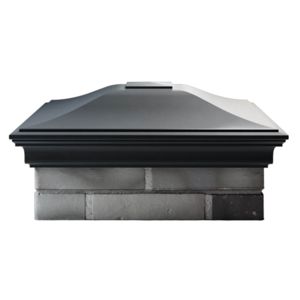 Колпак Zking Монблан Серый на столб 2х2 кирпича (515х515мм) в Перми фото