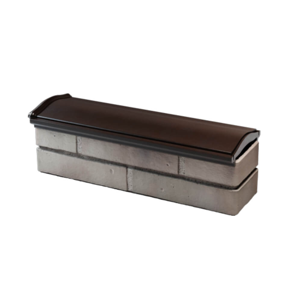 Парапет Zking Монблан Коричневый посадка на 0.5 кирпича (130мм) в Перми фото