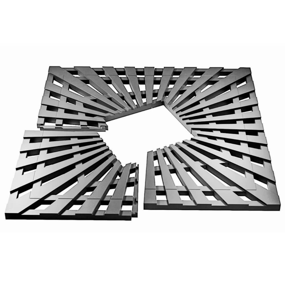 Приствольная решетка для дерева ZKING ATMOSPHERE 1.2х1.2м Серая в Перми фото