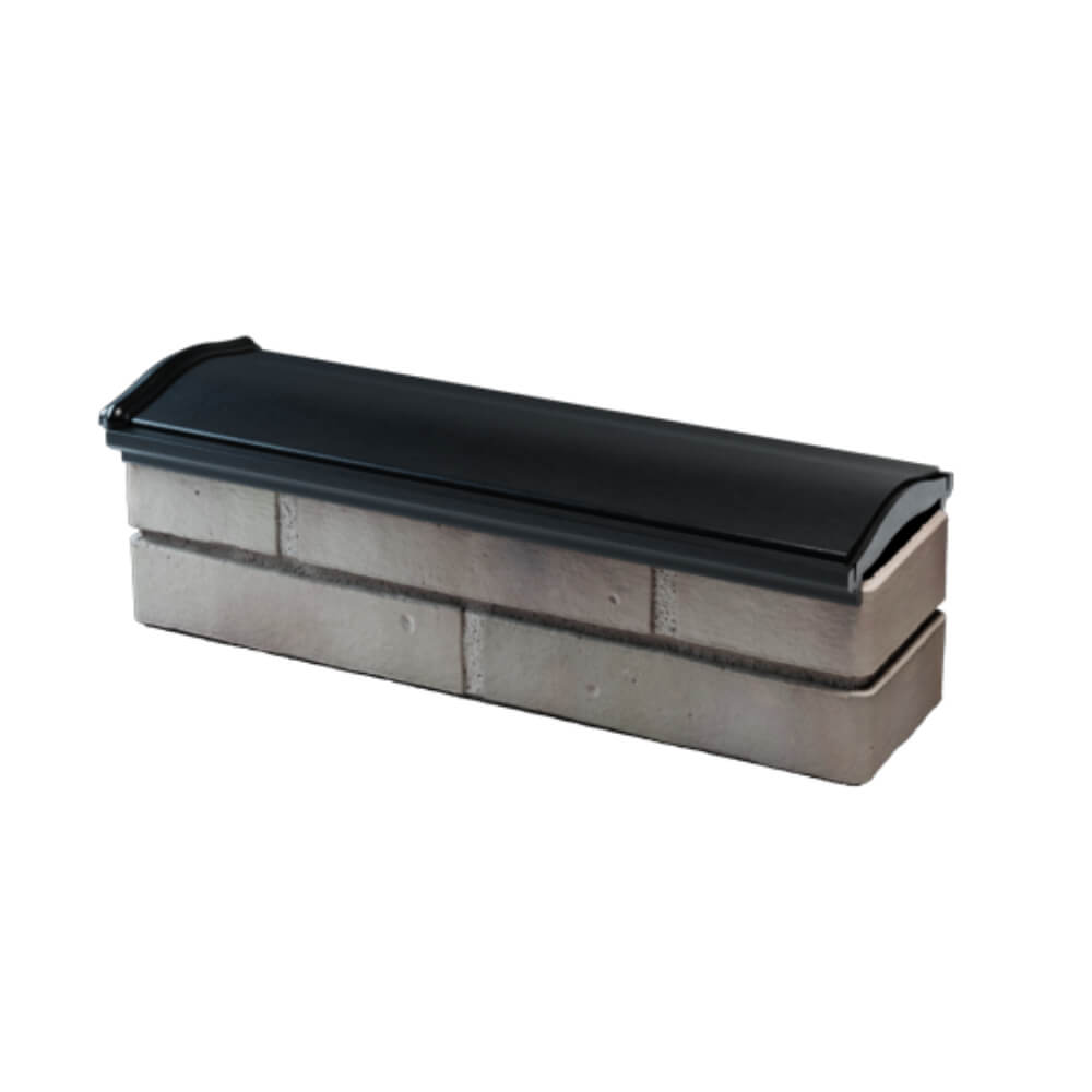 Парапет Zking Монблан Черный посадка на 0.5 кирпича (130мм) в Перми фото