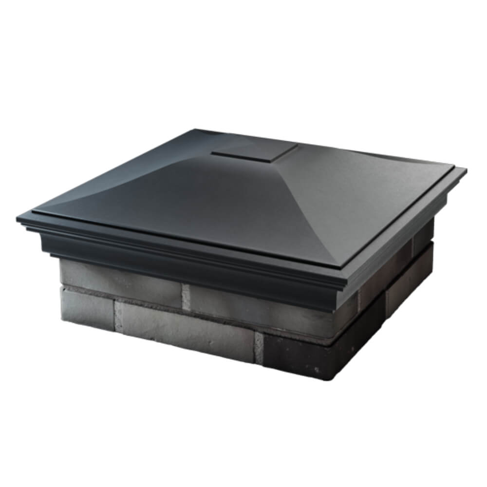 Колпак Zking Монблан Серый на столб 2х2 кирпича (515х515мм) в Перми фото