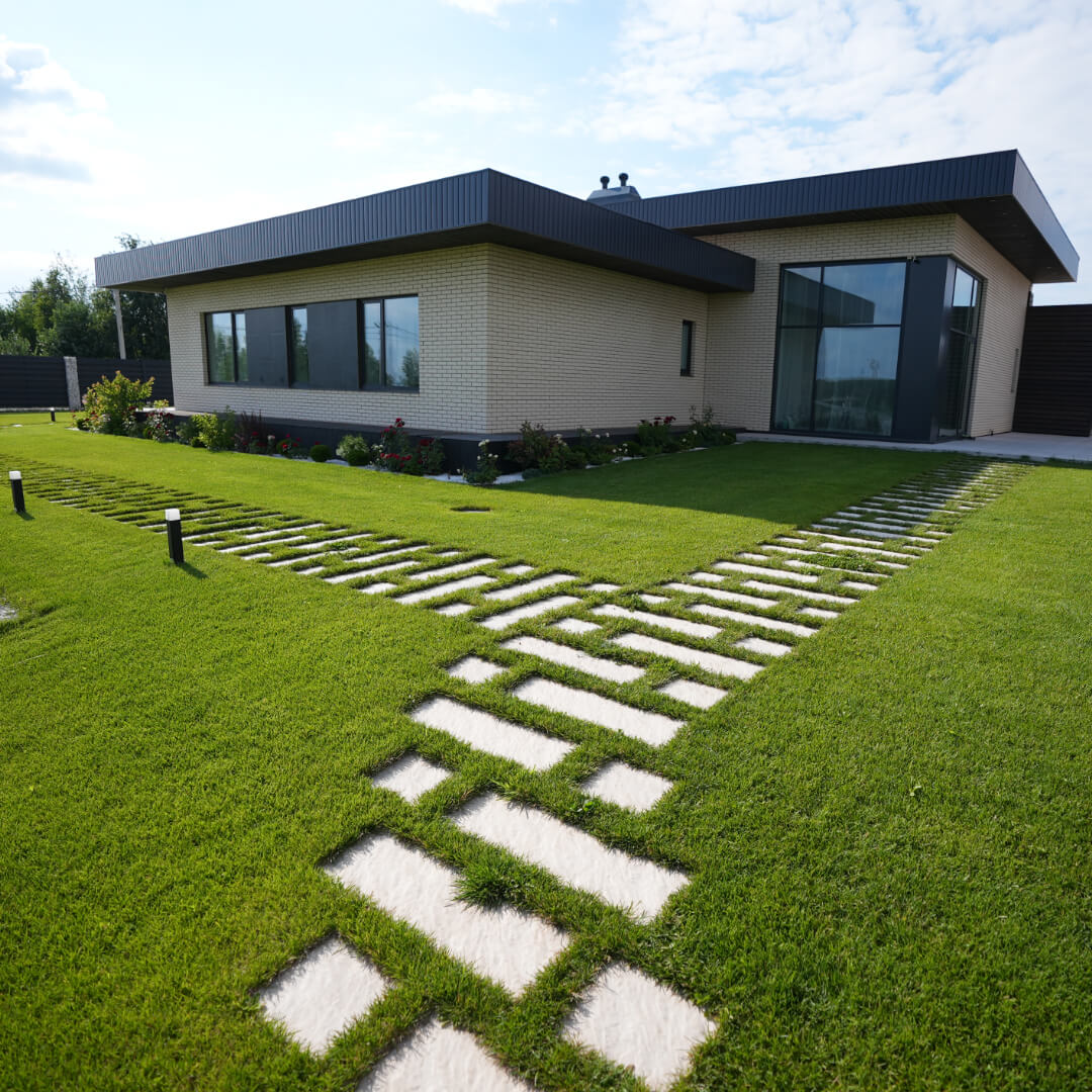 Шаговая плита STONE Графитовый Серый 990х330х55мм в Перми фото