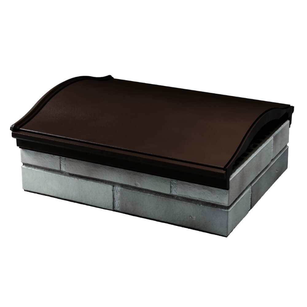 Парапет Zking Монблан Коричневый посадка на 1.5 кирпича (355/385мм) в Перми фото