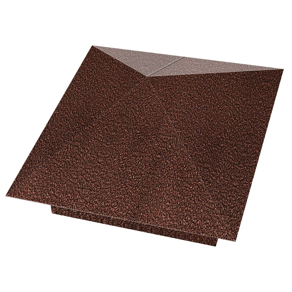 Колпак металлический 400х400мм Антик Хамелеон заборный Пермь фото