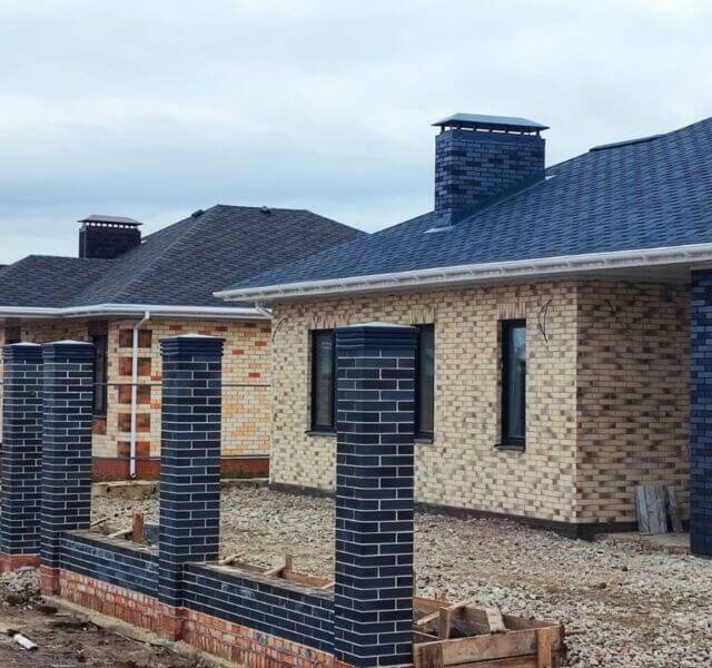 Колпак Zking Бона ХайТек Серый на столб 1.5х1.5 кирпича (385х385мм) в Перми фото