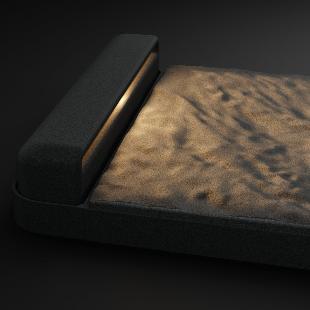 LED Светильник для шаговой плиты STONE Графитовый Серый 330х75х98мм Пермь фото