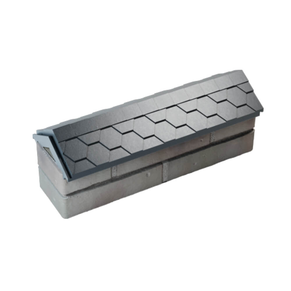 Парапет Zking Эверест Серый с посадкой на 0.5 кирпича (130мм) в Перми фото